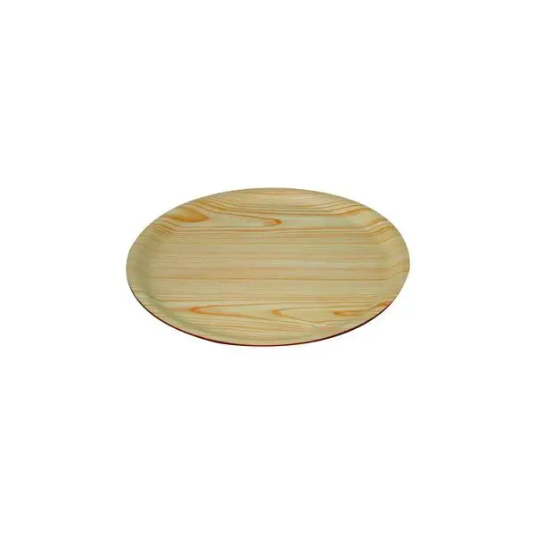 Trenton Round Wood Tray-330Mm Ø