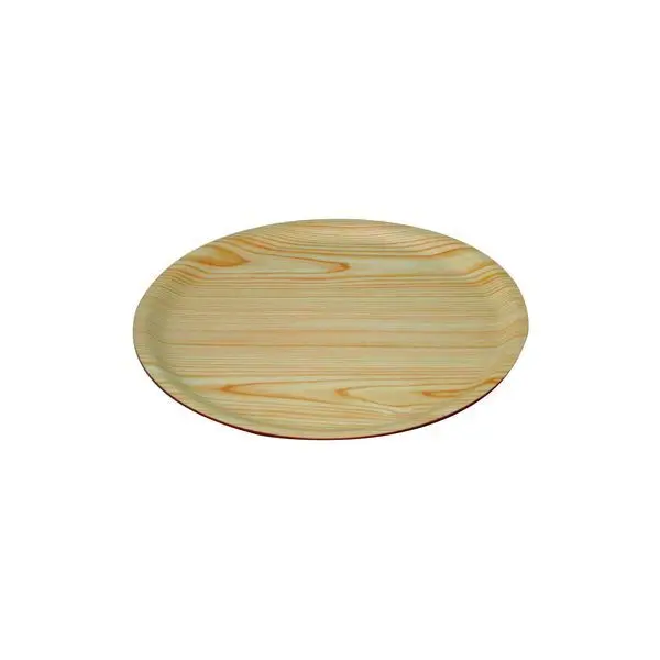 Trenton Round Wood Tray-370Mm Ø