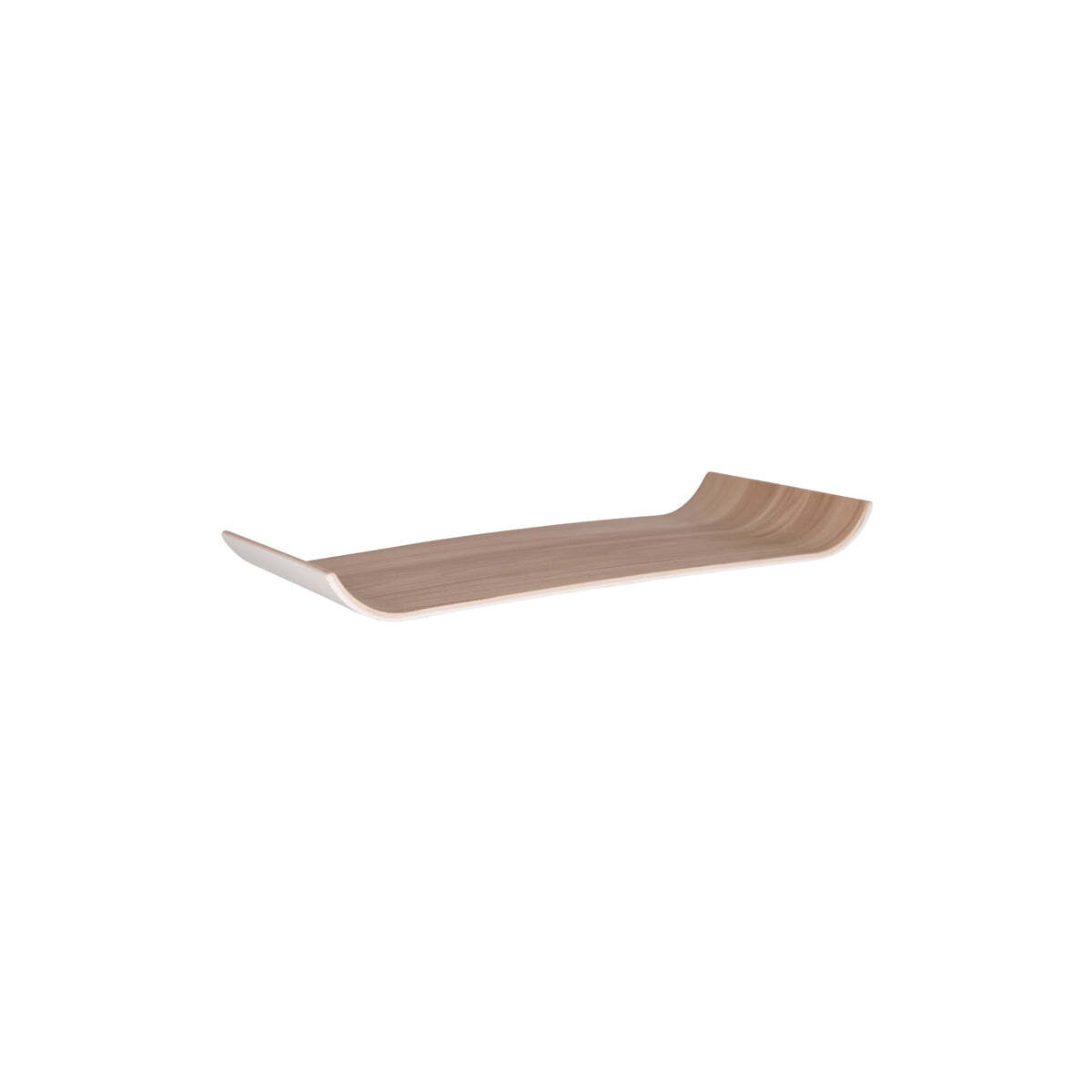 Zicco Melamine Echo White/Birch Tray 325x176x30mm