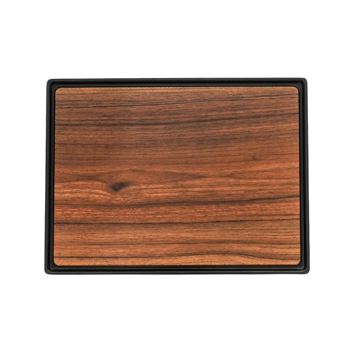 Zicco Melamine Contempo Rect Anti-Slip Tray Dark448x338x15mm