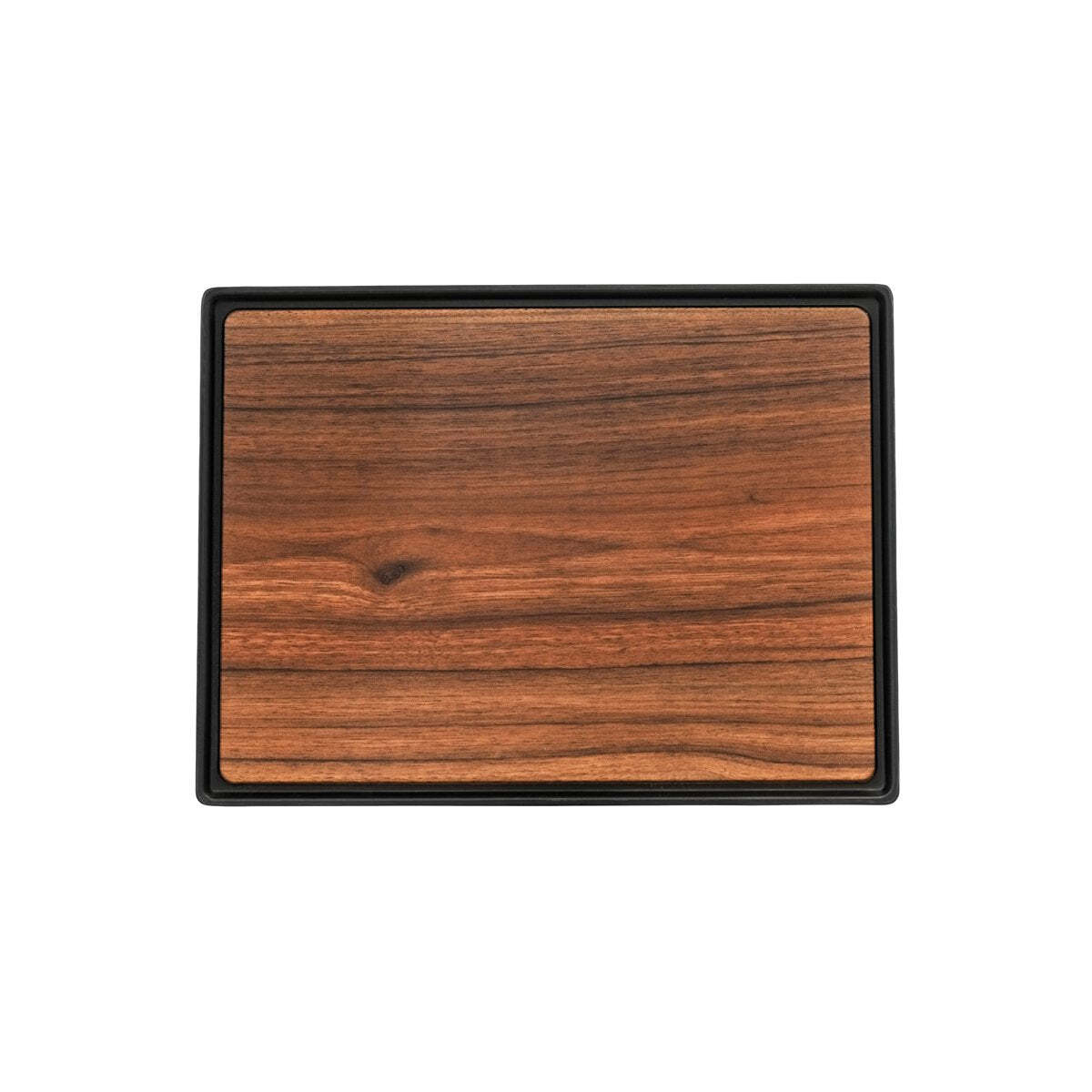 Zicco Melamine Contempo Rect Anti-Slip Tray Dark400x300x15mm