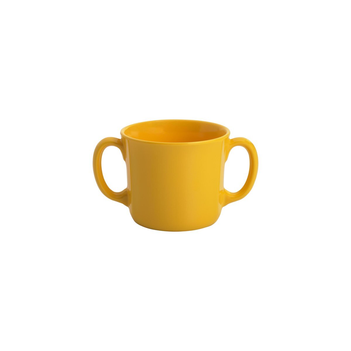 Gelato Cup With 2 Handles Yellow 250ml