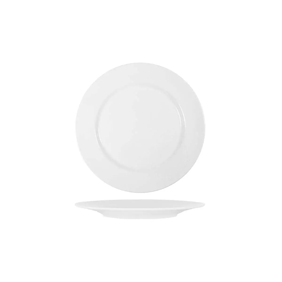 Superware Round Plate Raised Rim 165mm 