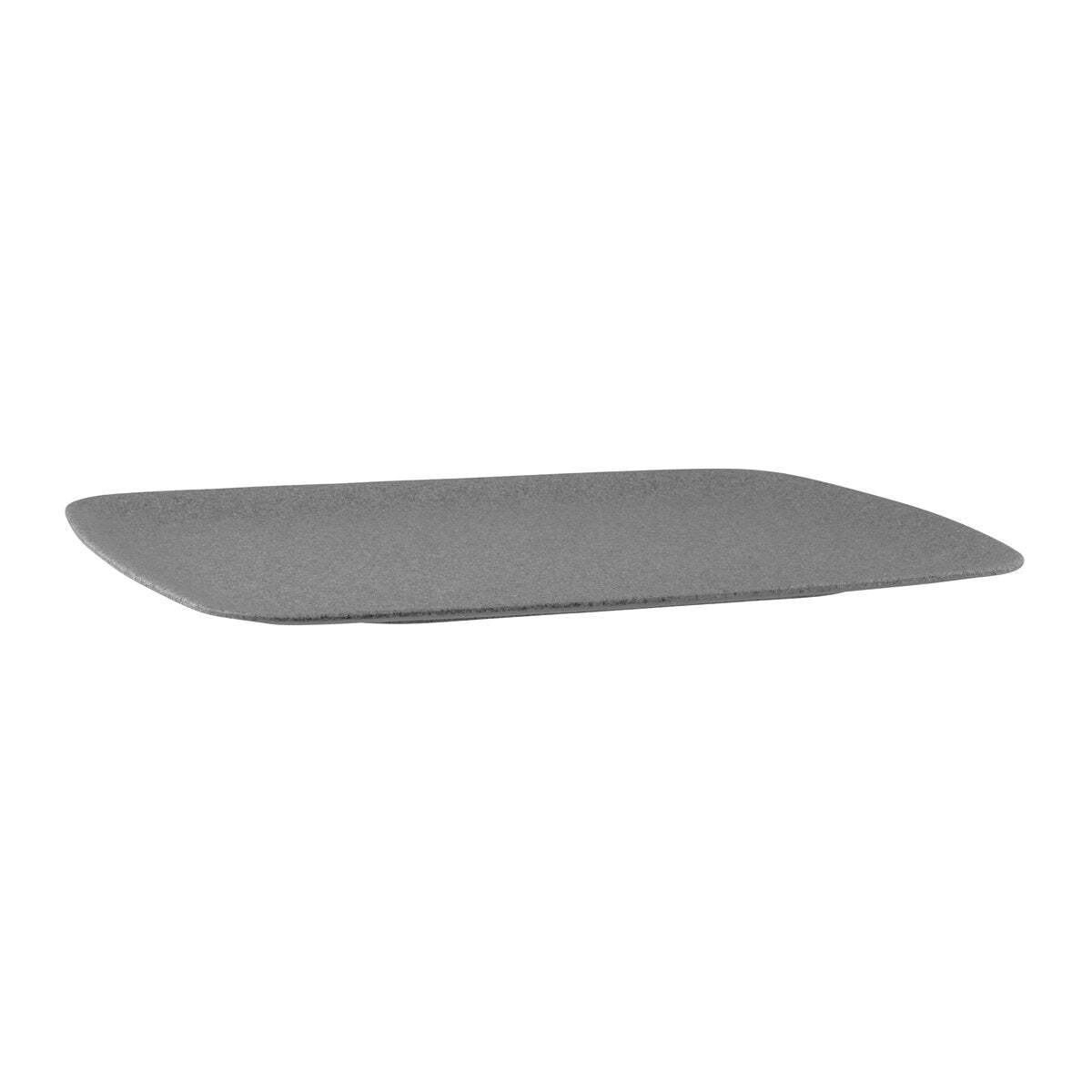 Jab Concrete Matt Rectangular Tray Coupe 485x355x30mm (20187