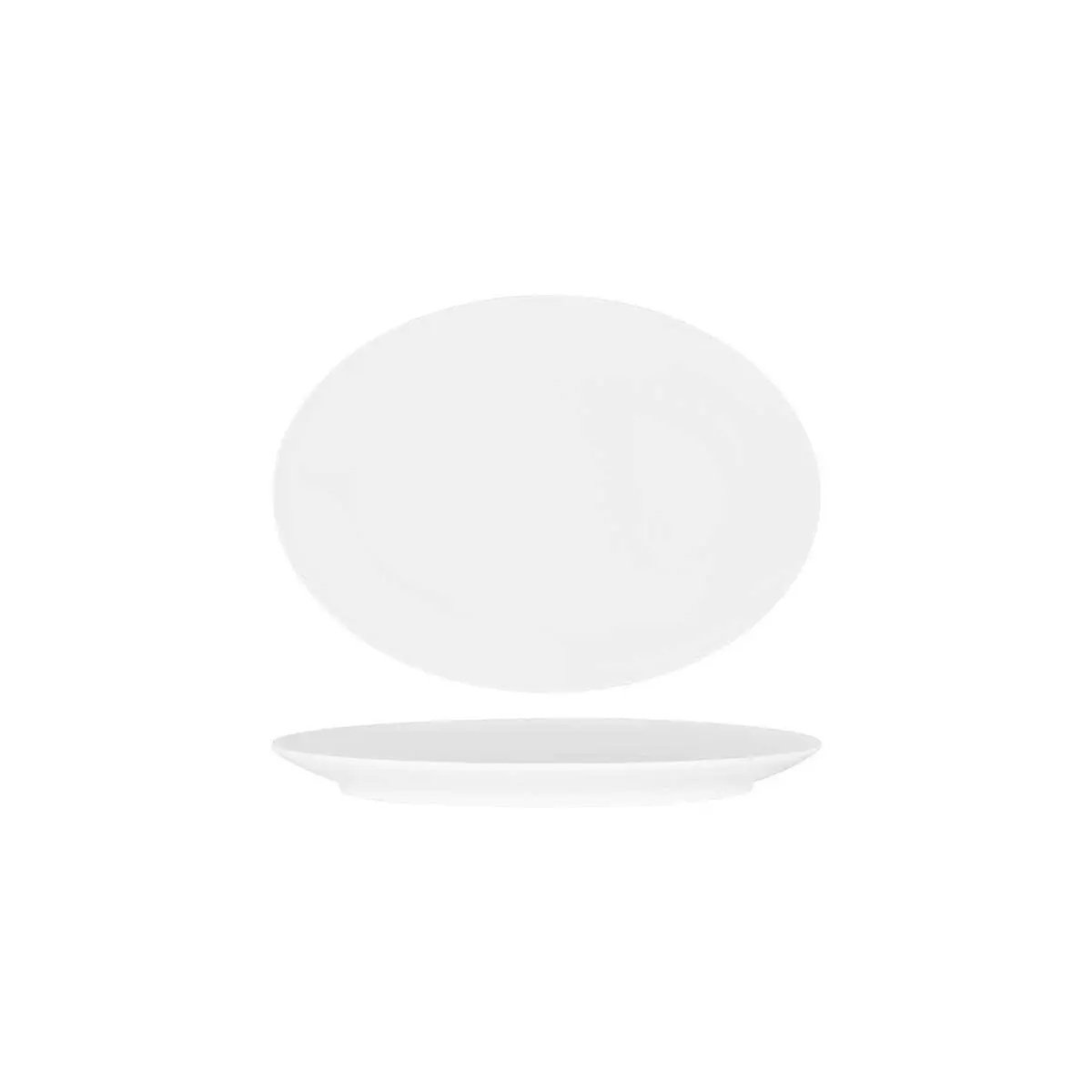 Superware Oval Platter 230mm Coupe White