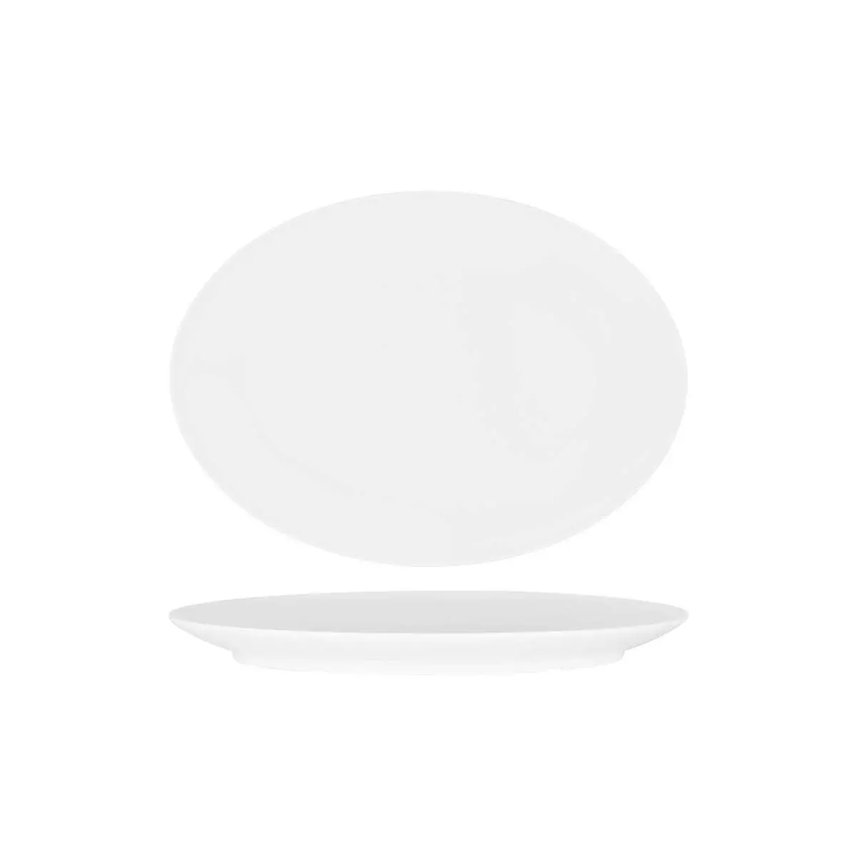 Superware Oval Platter 300mm Coupe White
