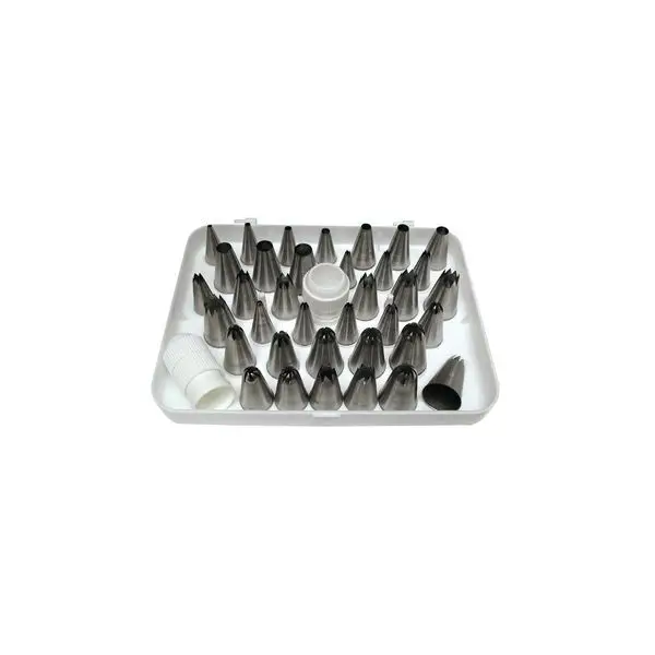 Trenton Pastry Tube-18/10 | Assorted | 36Pcs