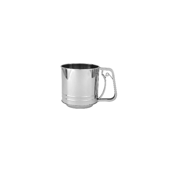 Flour Sifter-S/S | Crank Style | 5-Cup