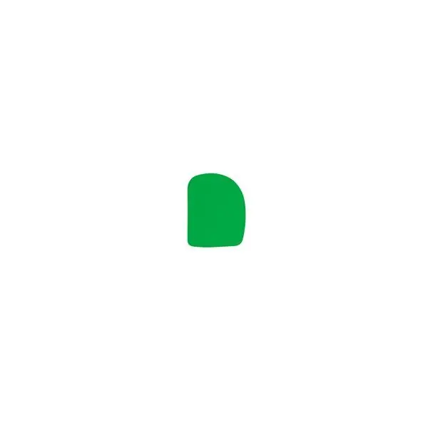 Trenton Plastic Dough Scraper | Curved | 120X85Mm