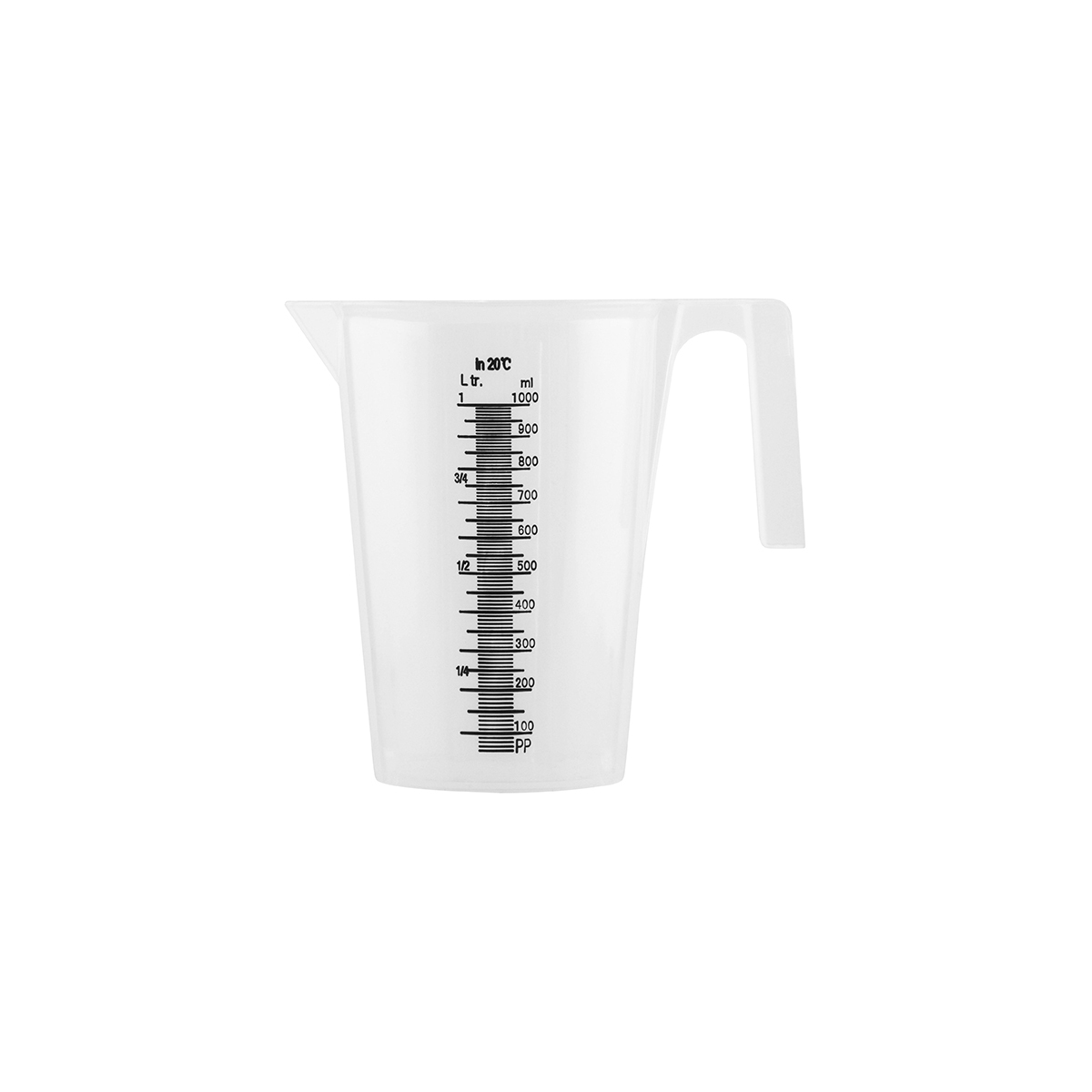 Measuring Jug-PP | Graduated | Stackable | 1.0Lt