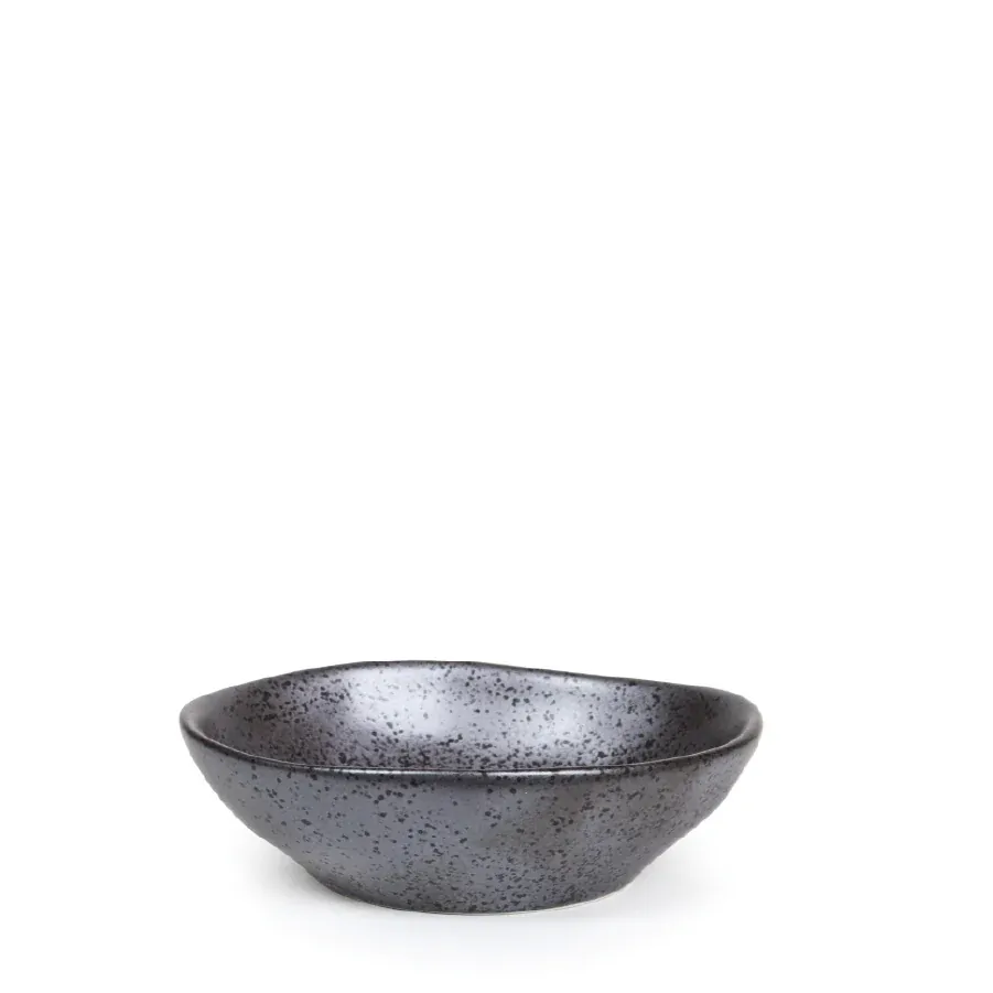 Earth Black Dish Large, 11cm