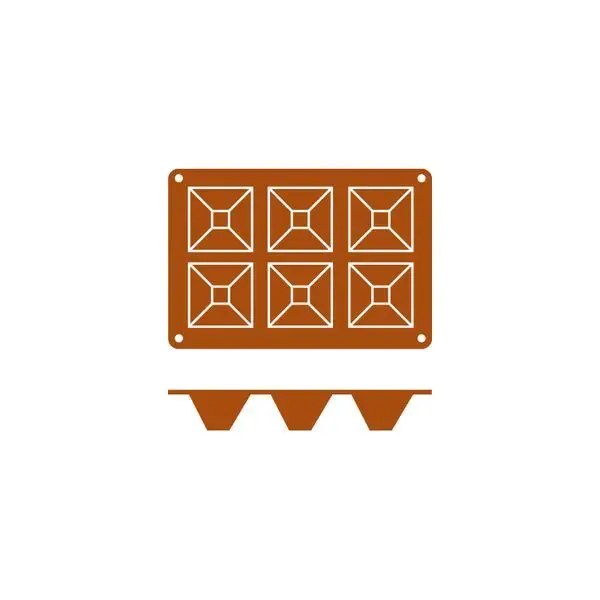 Frenti Silicon Mould-Pyramid | 6-Cup