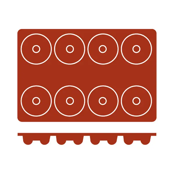 Frenti Silicon Mould-Savarin | 8-Cup