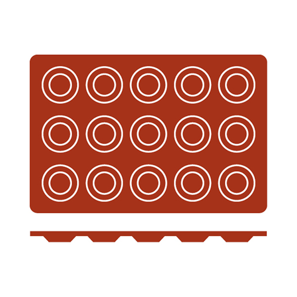 Silicon Mould-Mini Tartaleta | 15-Cup