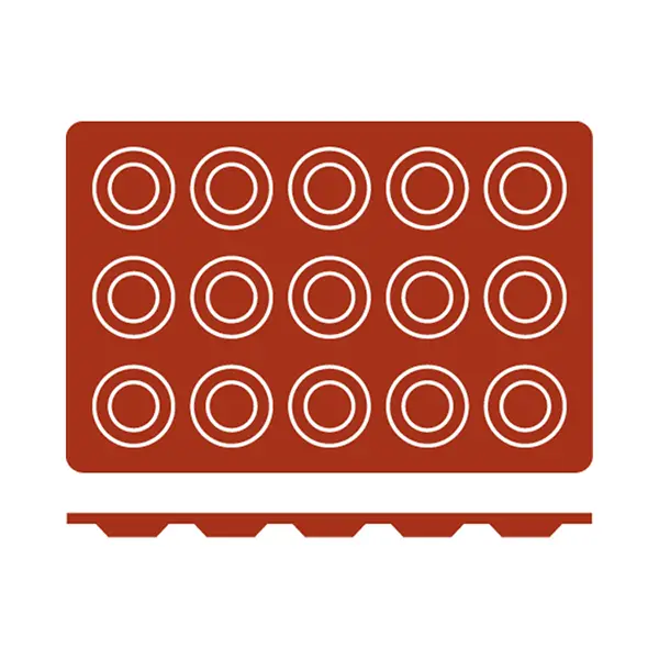 Frenti Silicon Mould-Mini Tartaleta | 15-Cup
