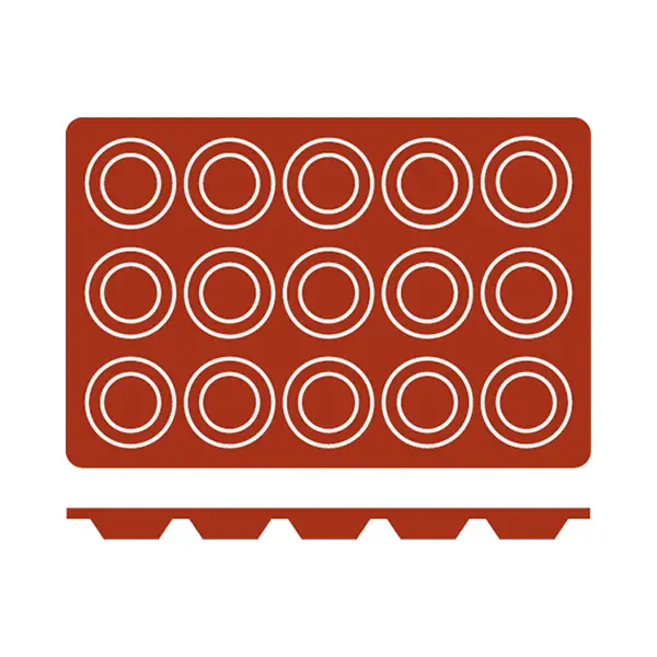 Frenti Silicon Mould-Tartaleta | 15-Cup