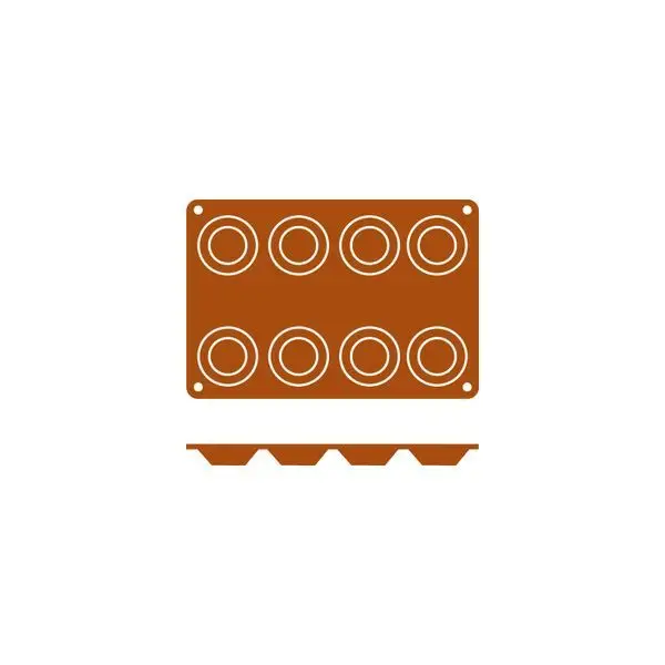 Frenti Silicon Mould-Tartaleta | 8-Cup