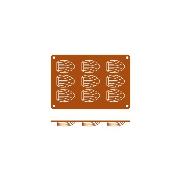 Silicon Mould-Madalena | 9-Cup