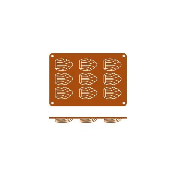 Frenti Silicon Mould-Madalena | 9-Cup