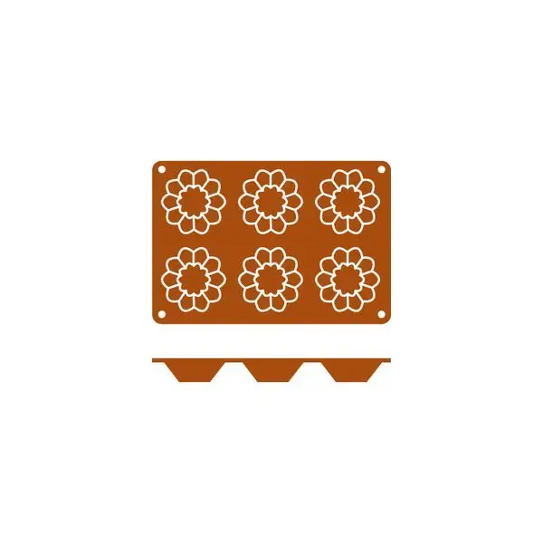 Frenti Silicon Mould-Brioche | 6-Cup