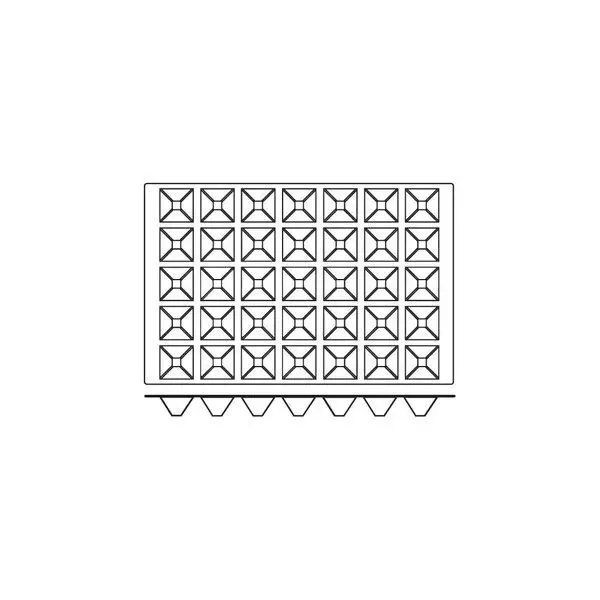 Frenti Prof Silicon Mould-Pyramids, 35-Cup, Cup Size: 65X65X35Mm/61Ml