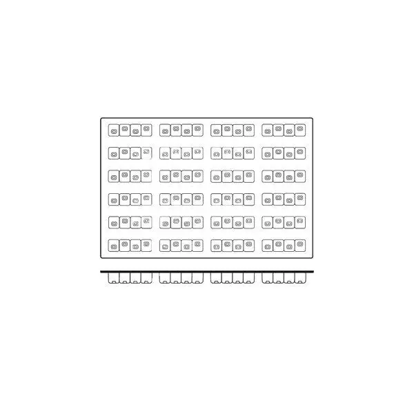 Frenti Prof Silicon Mould-Kubriqub, 24-Cup, Cup Size: 118X30X32Mm/103Ml