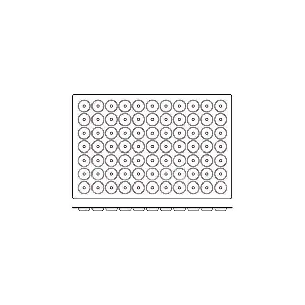 Frenti Prof Silicon Mould-Mini Savarin, 77-Cup, Cup Size: 41X12Mm/12Ml