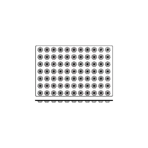 Frenti Prof Silicon Mould-Mini Charlotte, 77-Cup, Cup Size: 35X15Mm/9Ml