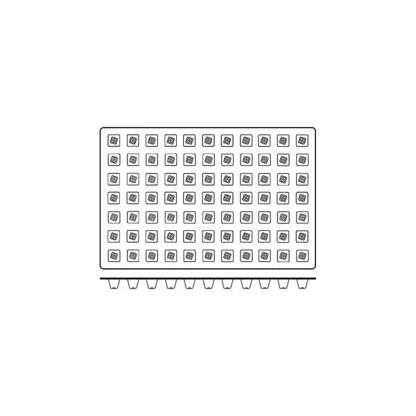Frenti Prof Silicon Mould-Mini Pyramid, 77-Cup, Cup Size: 28X28X25Mm/11Ml