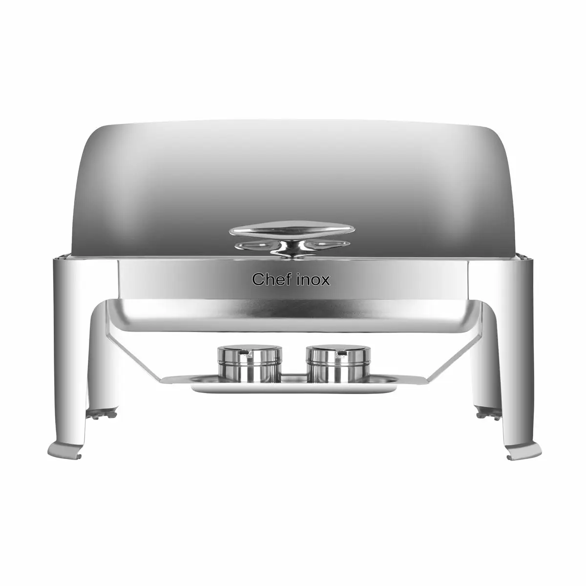 Chef Inox Stackable Roll-Top Rectangular 1/1 Size Chafer