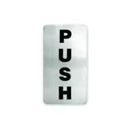 Trenton Wall Sign-S/S | Push