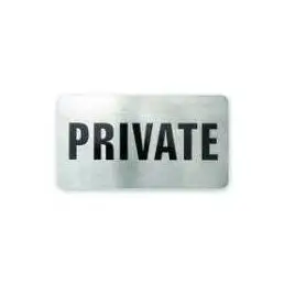 Trenton Wall Sign-S/S | Private