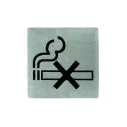 Trenton Wall Sign-S/S | Large | No Smoking Symbol