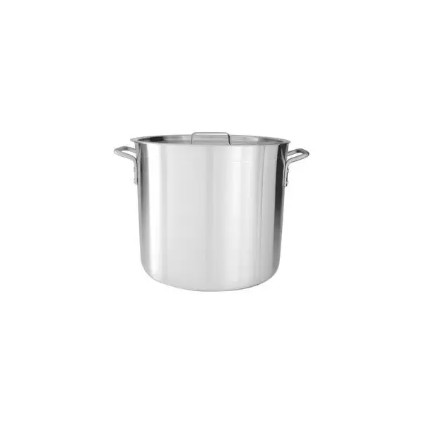 Caterchef Stockpot-Alum. | W/Cover | 350X320Mm | 32.0Lt