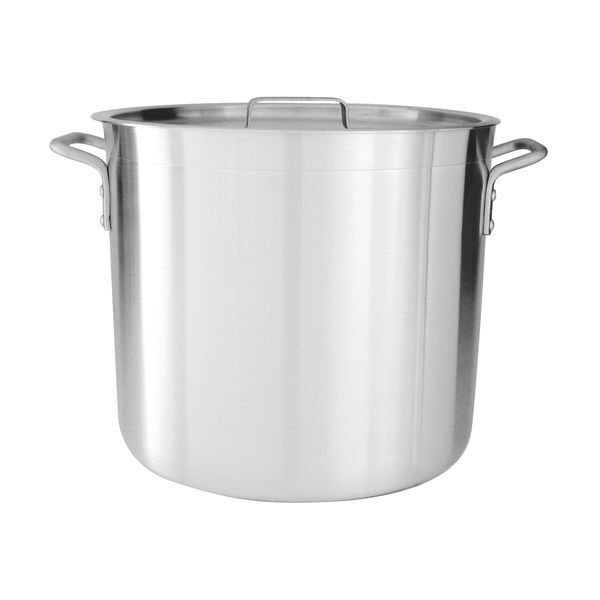 Stockpot-Alum. | W/Cover | 550X495mm | 120.0Lt