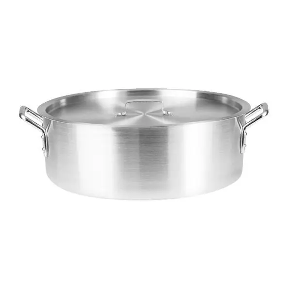 Caterchef Brazier-Alum. | W/Cover | 520X140Mm | 29.0Lt