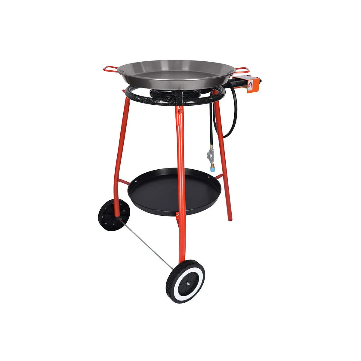 Garcima Paella Set Stand W/Tray ' Andreu' 450mm Pan/Gas/Burn