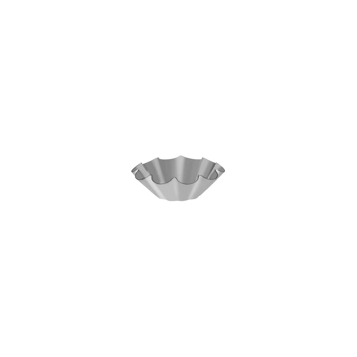 Brioche Mould-90x32mm 10-Ribs Fixed Base