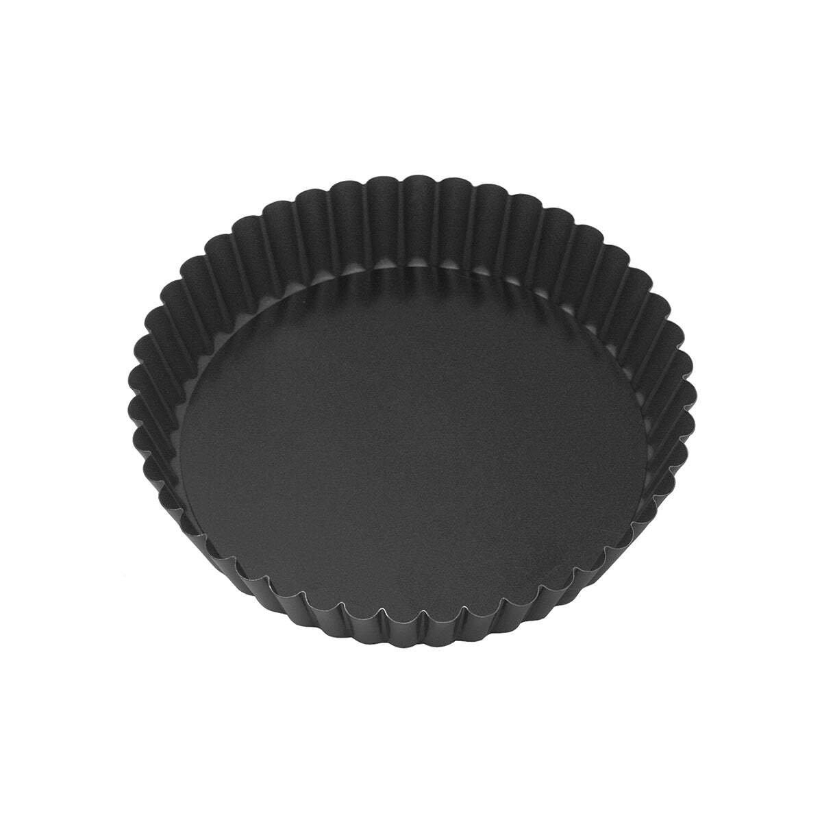 Cake Pan-Round Fluted 200x45mm Loose Base Non-Stick
