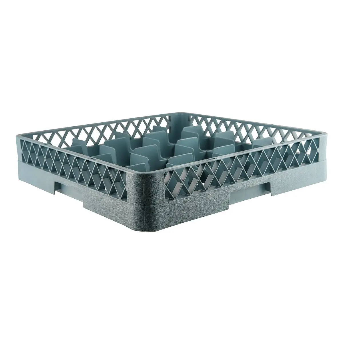 Chef Inox Glass Rack 16 Compartment 500x500x100mm