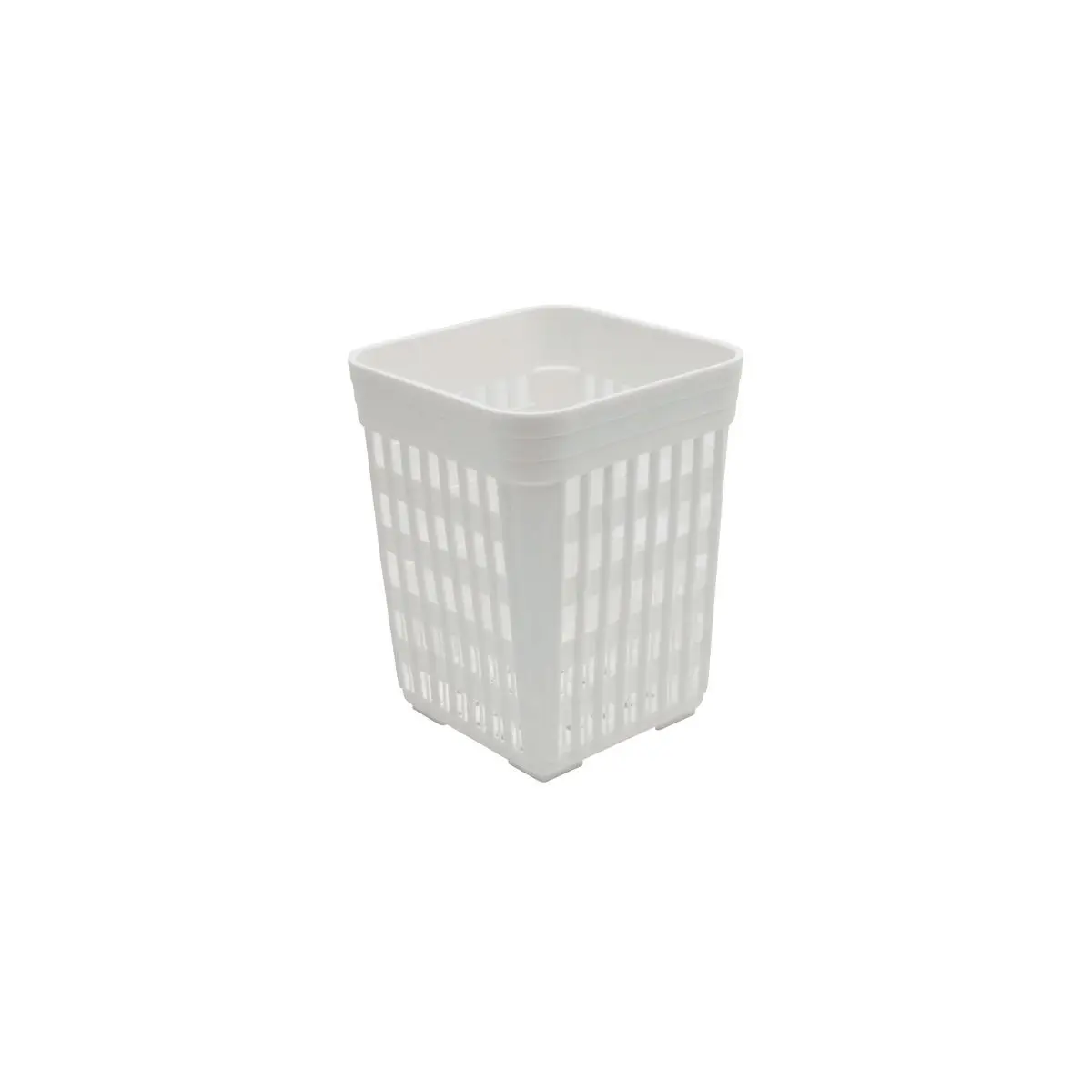Caterrax Cutlery Holder-Plastic | Square | 100X100X140Mm 