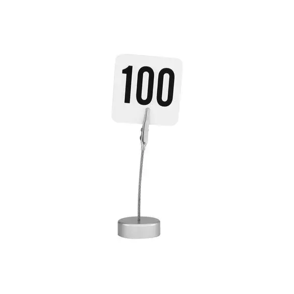 Trenton Alligator Clip Card Holder-Round Base | 100X35Mm