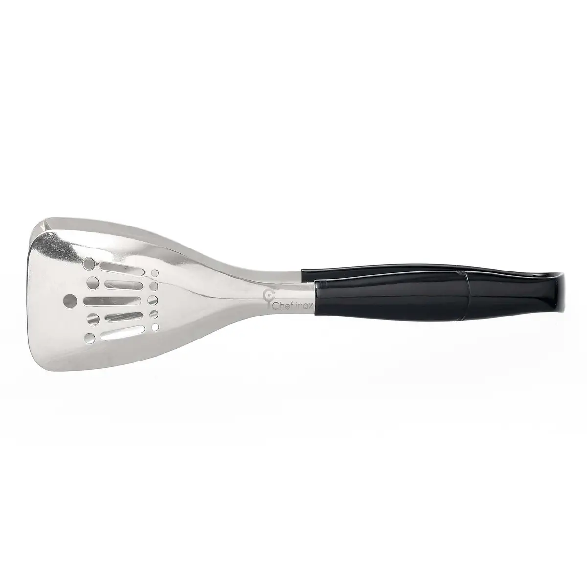 Chef Inox All Purpose Tong 1 Side Perf Vinal Hdl S/S 235mm