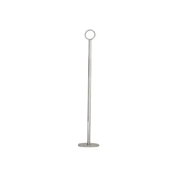 Trenton Heavy Base Table Number Stand-Ring Clip | 70mm Base | 380mm 