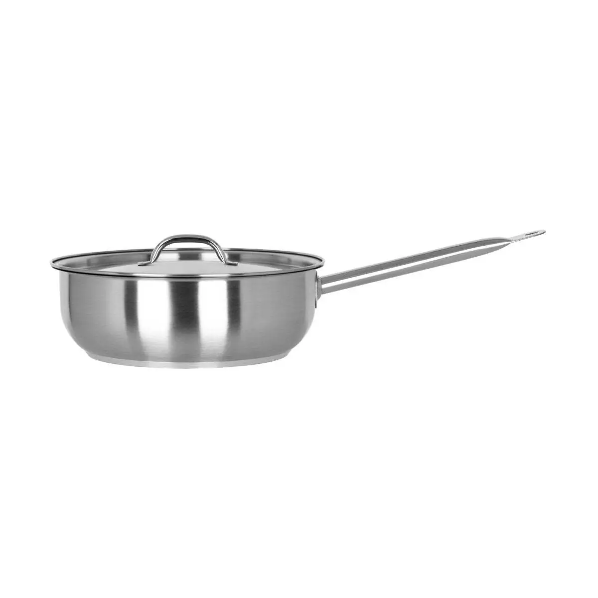Chef Inox Elite Saute Pan W/Lid 18/10 280x95mm