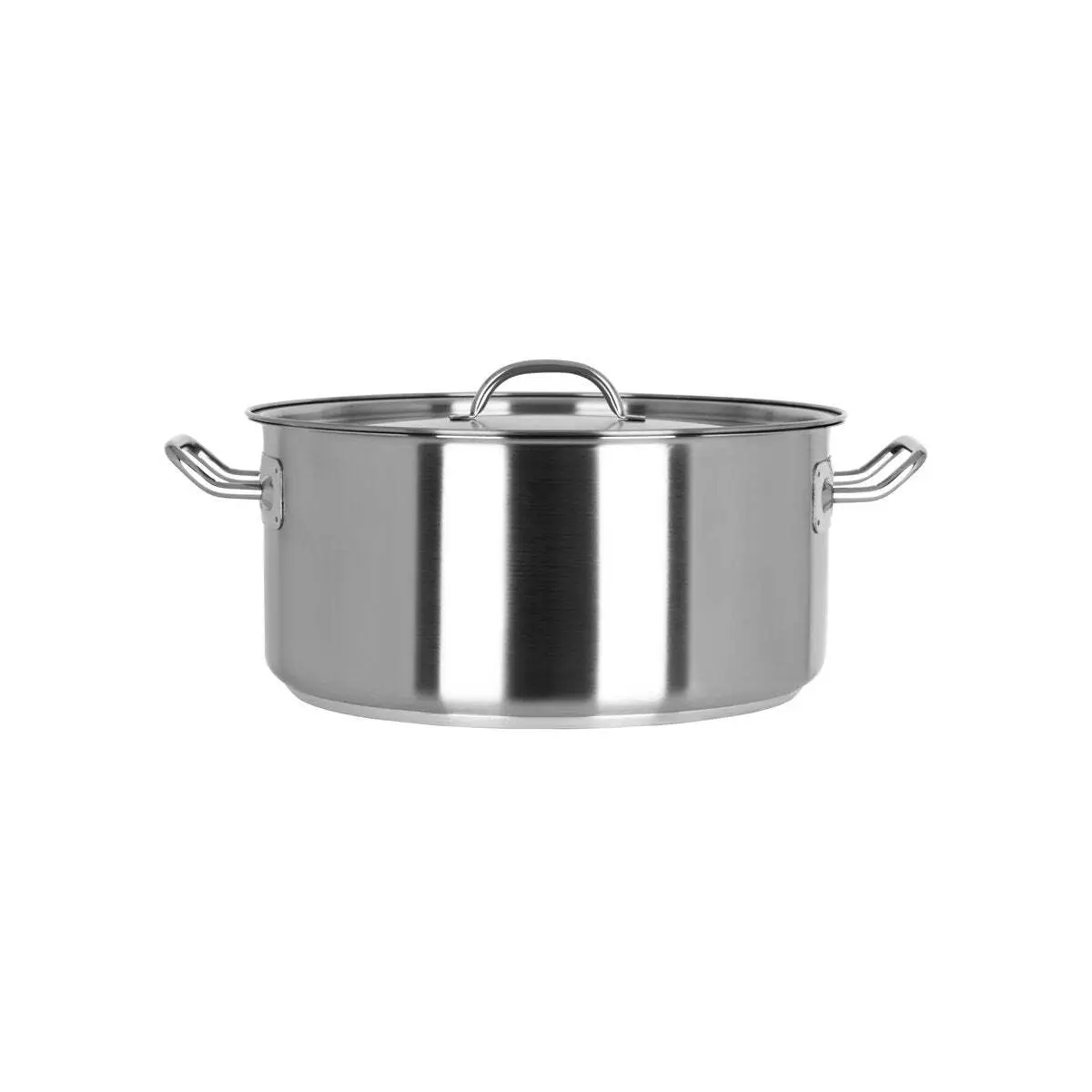 Chef Inox Elite Casserole W/Lid 18/10 360x170mm 17.2Lt