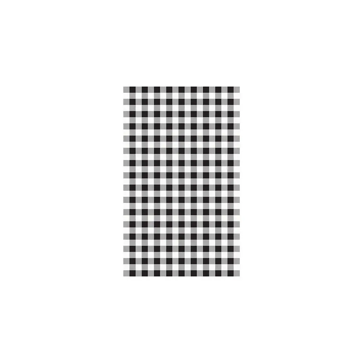 Chef Inox Greaseproof Paper Gingham Blk 200 Sht 190x310mm