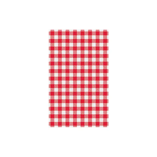 Moda Gingham Greaseproof Paper 190X310mm | 200 Sheets/Pack Red