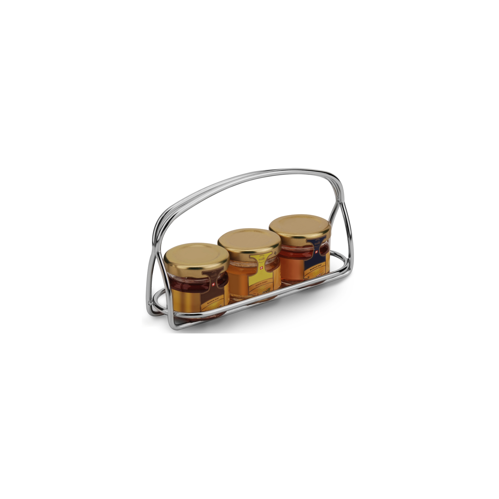Jam Jar Stand-S/S | To Suit 3 Jars
