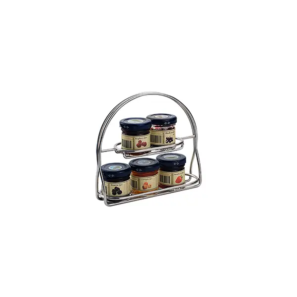 Athena Jam Jar Stand-S/S | To Suit 5 Jars